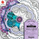 Glitter kleurboek “Mandala“