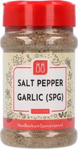 Van Beekum Specerijen - Salt Pepper Garlic (SPG) - Strooibus 260 gram