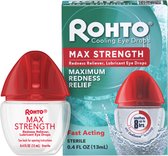 Rohto Cooling Eye Drops Max Strength - Oogdruppels Tegen Super Rode Ogen, Branderige Ogen & Geïrriteerde Ogen - 1x13ML ✉️