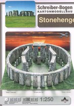bouwplaat/modelbouw in karton Gebouwen : Stonehenge, schaal 1:250