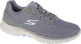 Skechers Go Walk 6 - Iconic Vision 124514-GYBL, Vrouwen, Grijs, Sneakers,Sportschoenen, maat: 35