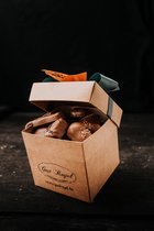 Doosje Belgische Chocolade - 500 gr - Pralines zonder praliné vulling - Ambachtelijk vervaardigde bonbons - Chocolade geschenkset