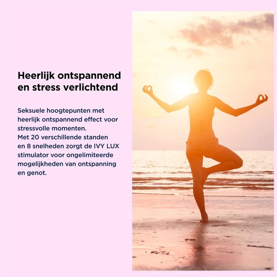 IVY LUX  Personal Massager - Vibrator voor Vrouwen - Personal Stimulator - Magic Wand Vibrator - Extra Krachtig - Oplaadbaar en Hypoallergeen