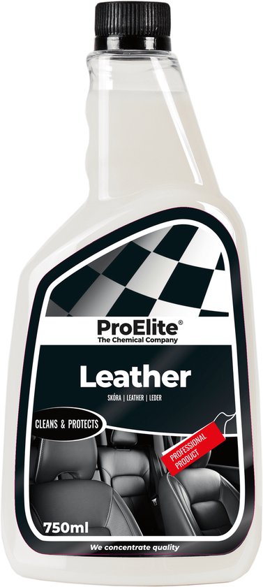 Pro Elite | Leder reiniger en onderhoud voor auto | Fles 750 ml | Interieur  clean |... | bol.com