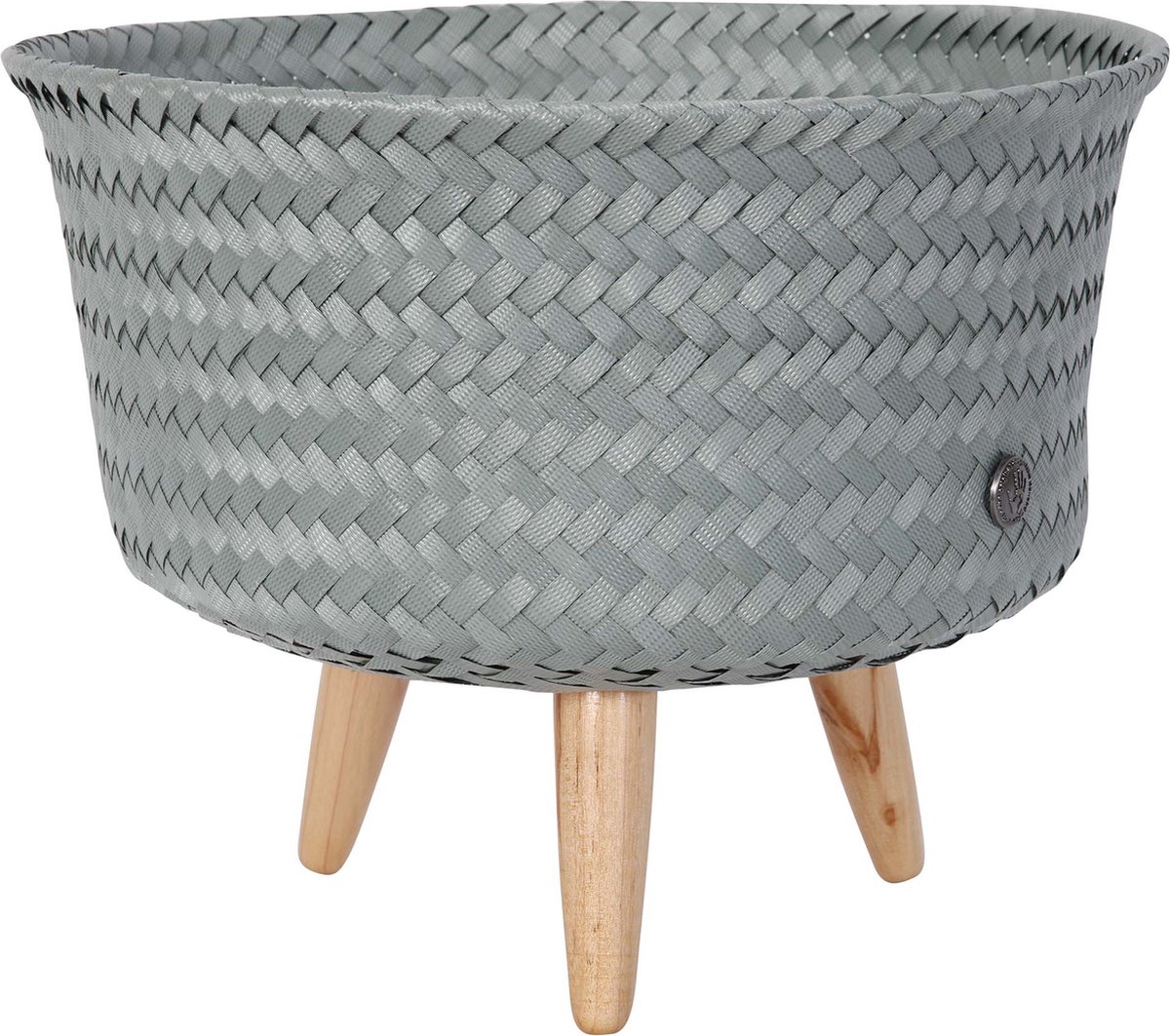 Plantenstandaard - Bloempot op poten - SET van 2! - Handed By - UP Low - licht groen - eucalyptus