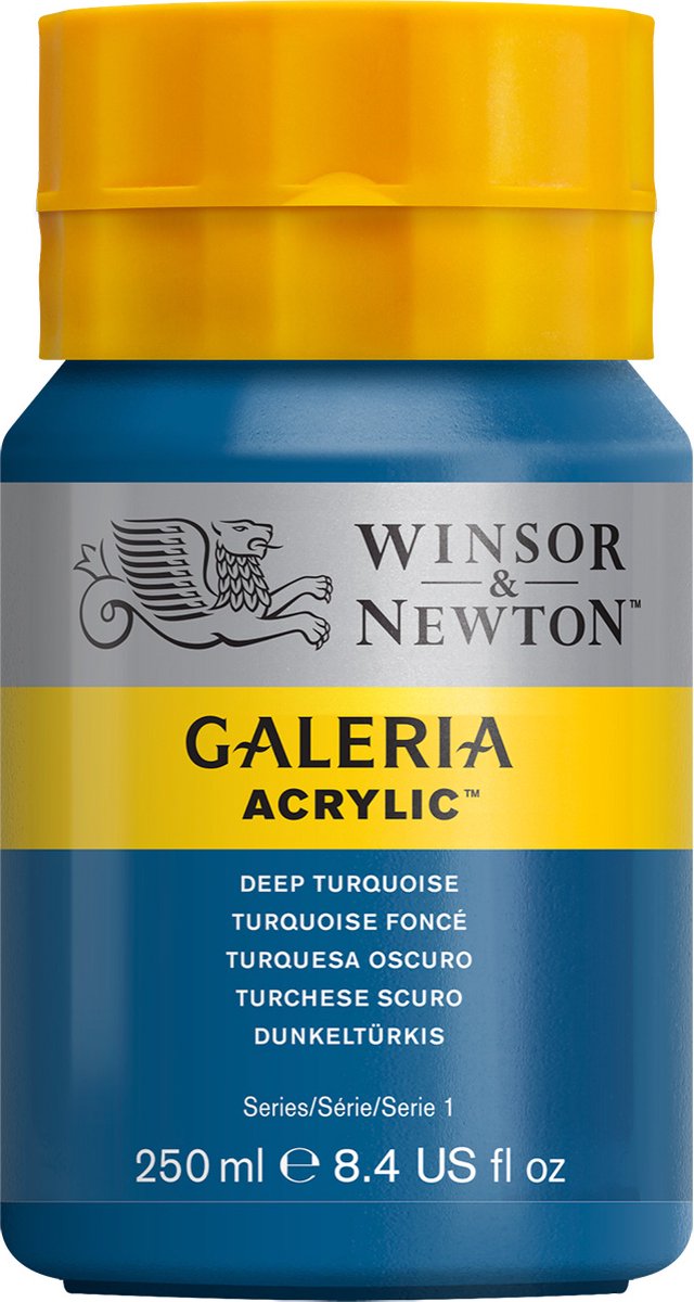 Winsor & Newton Galeria - Acrylverf - 250ml - Deep Turquoise