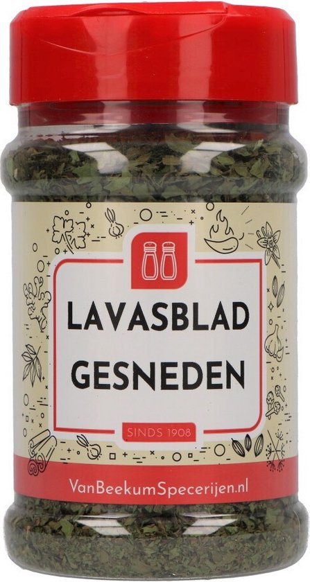 Foto: Van beekum specerijen lavasblad gesneden strooibus 40 gram