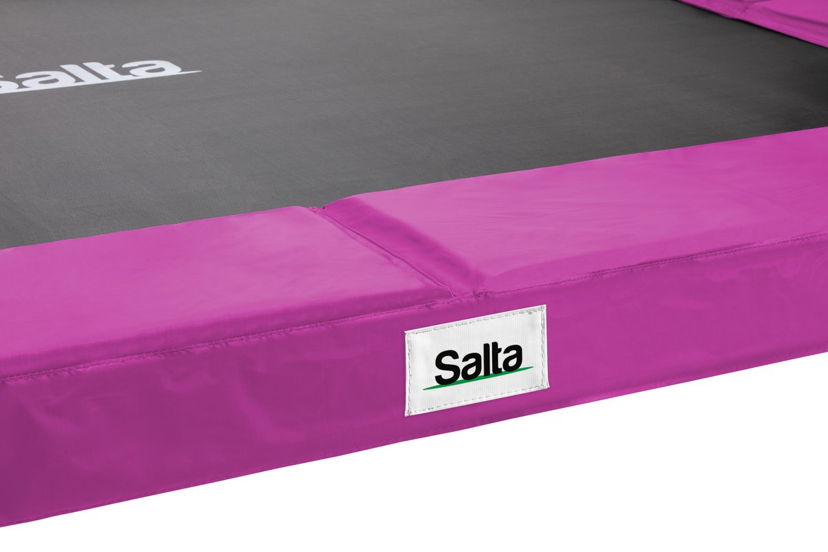 Salta - Trampoline Veiligheidsrand Universeel - 305 x 214 cm - Roze — afbeelding 2