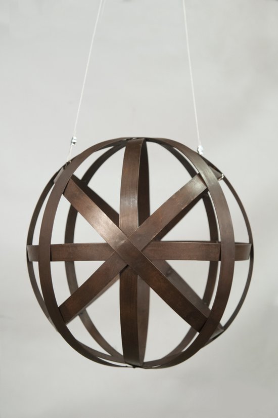 Hanglamp "Corsica" 67cm / gepatineerd / Kroonluchter
