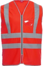 FE Engel Verkeersvest EN 20471 5028-422 - Rood 47 - XS/S