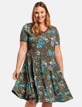 SAMOON Dames Shirtjurk met bloemenprint