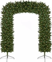 The Tree Company 243 cm Kerstboom +8 functies warm witte LED's Archway - Groen
