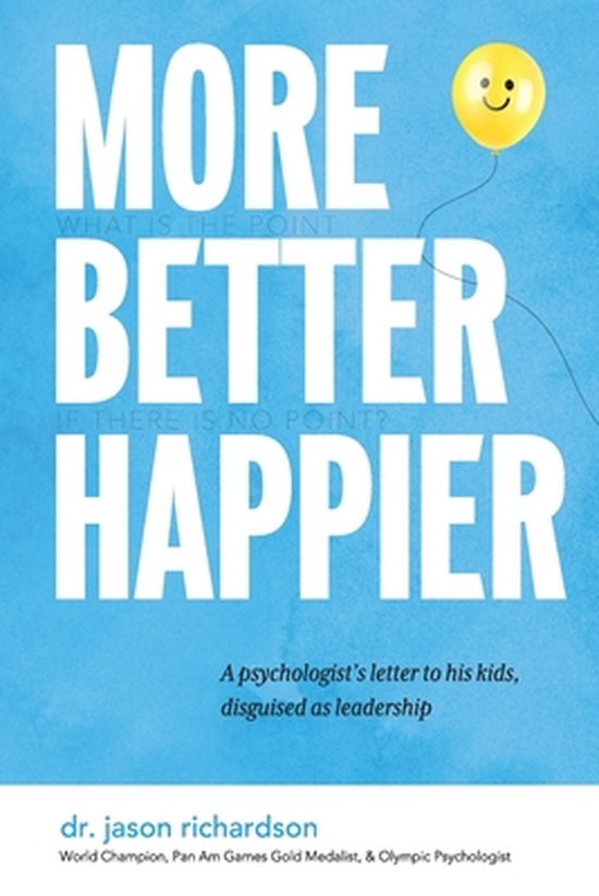 More Better Happier - cover