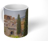 Mok - De middeleeuwse ommuurde stad San Gimignano het Toscaanse gebied in Italië - 350 ML - Beker - Uitdeelcadeautjes