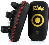 Fairtex Microfiber Curved Kick Pads - Standaard maat