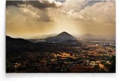 Walljar - Aerial Landscape - Muurdecoratie - Poster