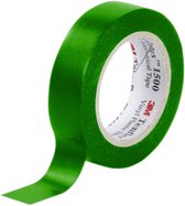 MMM zelfkl tape Temflex 1500, PVC, groen, (lxb) 10mx15mm