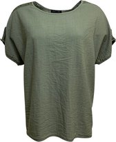 Pink Lady shirt army KM - maat M