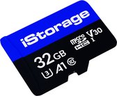 iStorage MicroSD Card 32GB - alleen te gebruiken met de iStorage datAshur SD flashdrive (module) - IS-FL-DSD-256