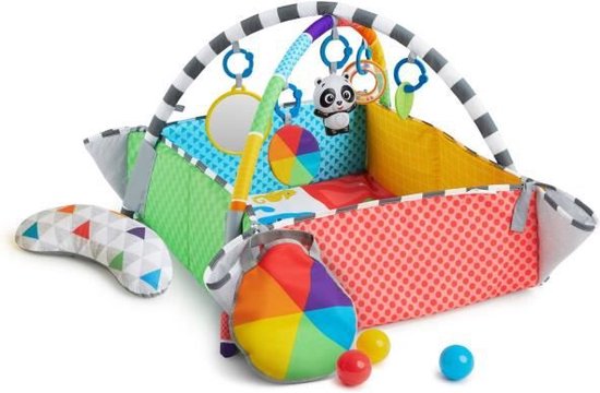 BABY EINSTEIN Patch's 5 in 1 Color Playspace ™ Activity Gym & Ballenbak-speelmat