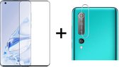 Beschermglas Xiaomi Mi 10 Screenprotector - Full Glue Cover - 1 stuk - Xiaomi Mi 10 Screenprotector - Xiaomi Mi 10 Screen Protector Camera - 1 stuk