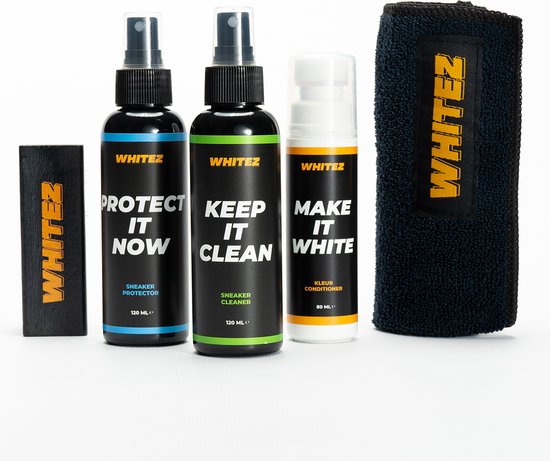 Whitez - Ultimate Set - Cleaner, protecteur et blanchisseur de baskets