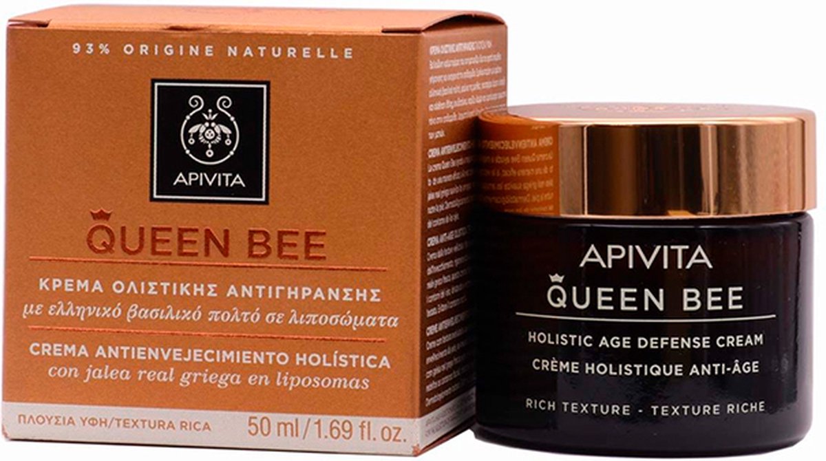 Apivita Dagcrème Face Care Queen Bee Absolute Anti-Aging & Regenerating Cream Rich