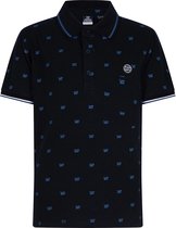 Indian Blue jongens polo t-shirt Pique BJ Navy