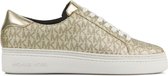 Michael Kors Sneakers Dames - Lage sneakers / Damesschoenen - Leer - Chapman Lace Up     -  Goud - Maat 37