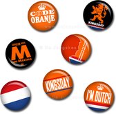 Koningsdag buttons 38 mm