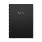 MOYU Ringband A5 - Premium Hardcover -  Business Black - Uitwisbaar Notitieboek - Duurzaam Steenpapier