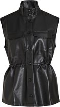 VILA VIKILA S/L VEST /RX Dames Vest BLACK  - Maat 36