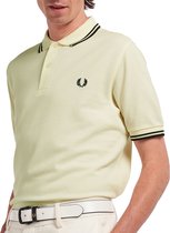 Fred Perry - Polo M3600 Ecru - Slim-fit - Heren Poloshirt Maat L