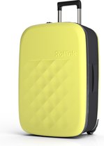 Rollink Flex Vega II Opvouwbare Medium Koffer 64 Yellow Iris