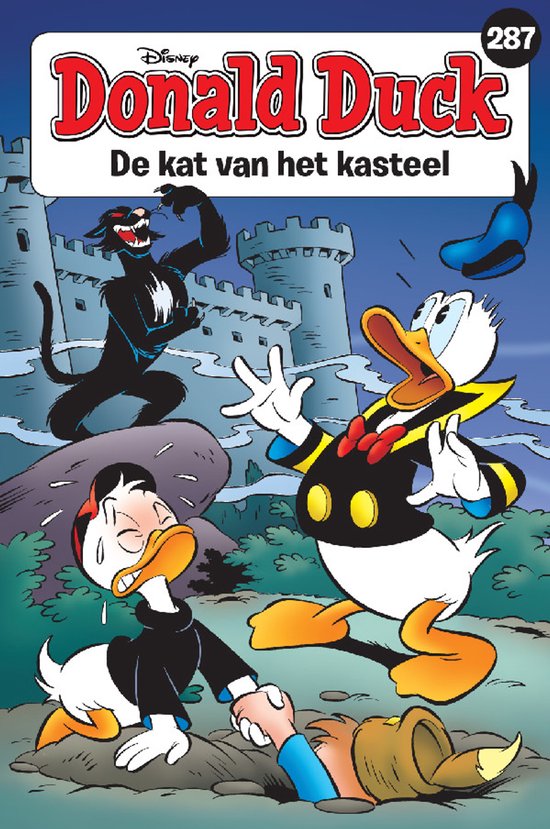 Omslag van Donald Duck Pocket 287 - De kat van het kasteel