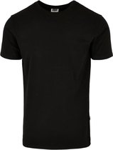 Urban Classics Heren Tshirt -5XL- Organic Fitted Strech Zwart