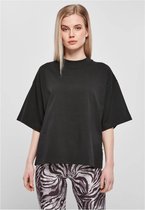 Urban Classics - Organic Heavy Dames Tshirt - 3XL - Zwart