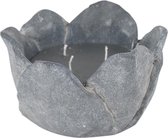 Rasteli Kaars-Tuinkaars Cement Grijs D 16 cm x H 10 cm