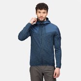 De Regatta Upham II Hybrid softshelljas - outdoorjas - heren - stretch - met capuchon - Donkerblauw