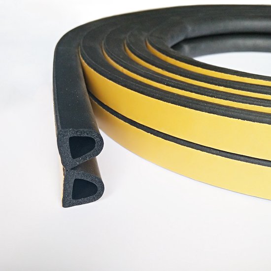 Schuimtape, 10M EVA zwarte schuimrubberen striptape - Sterk klevende