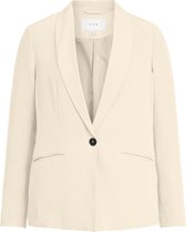 VILA VIKAMMAS BLAZER Dames Blazer SANDSHELL  - Maat 34