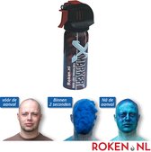 Smurfenspray - X-Marker - blauwe spray zelfverdediging