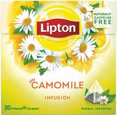 3x LIPTON - Herbal Infusion Camomile - 20 theezakjes