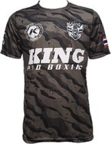 King Pro Boxing Star 2 Camo Performance Aero Dry T-shirt maat L