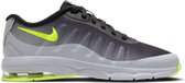 Nike Air Max Invigor Jongens Sneakers - Wolf Grey/Volt-Black - Maat 35