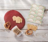 Leifheit 3194 Decoratie Set Weck Etiketten 41-delig