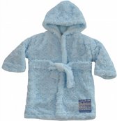 badjas baby 0-12 maanden blauw