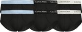 Calvin Klein 6-pack hip brief dance/black/ivory