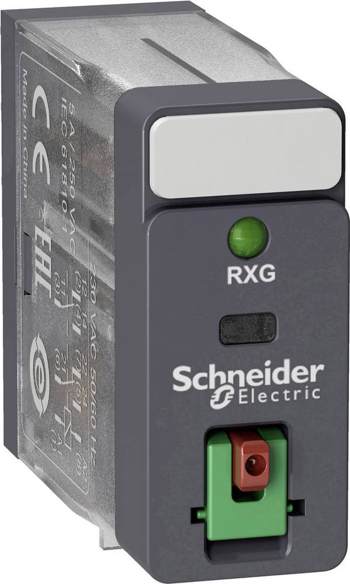 Schneider Electric RXG22P7 Steekrelais 230 V/AC 5 A 2x wisselcontact 1 stuk(s)
