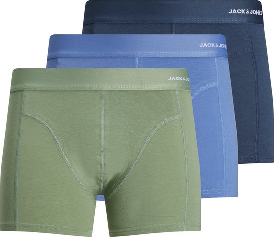 JACK & JONES JACSUMMER BAMBOO TRUNKS LOT DE 3 Caleçons Homme - Taille XL